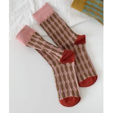 【mosox】韓国風レトロソックス