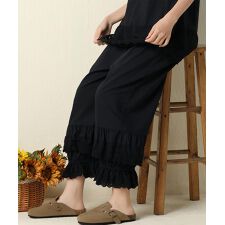 フリルレースロングペチコートパンツ