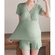 アイモハ(aimoha)のマタニティ半袖ルームウェアセット