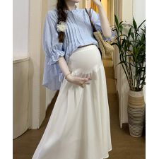 アイモハ(aimoha)のマタニティサテンロングスカート