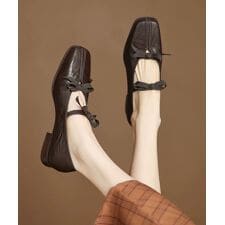 【SHOES 365】ソフトスクエアトゥシューズ | アイモハ(aimoha)