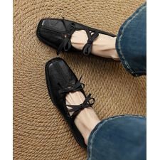 【SHOES 365】ソフトスクエアトゥシューズ | アイモハ(aimoha)