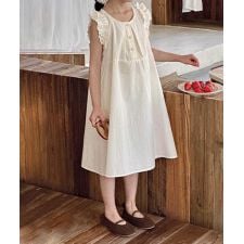 【aimoha-KIDS-】ノースリーブワンピース