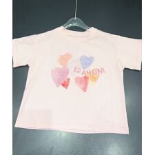 【aimoha-KIDS-】プリント　キッズTシャツ