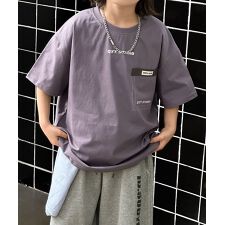 【aimoha-KIDS-】プリントTシャツ
