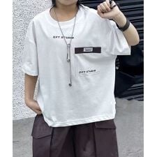 【aimoha-KIDS-】プリントTシャツ