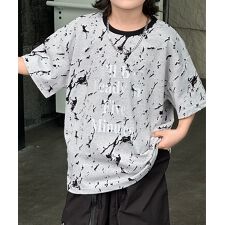 【aimoha-KIDS-】キッズ プリント半袖Tシャツ