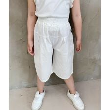 【aimoha-KIDS-】ワイドタックパンツ