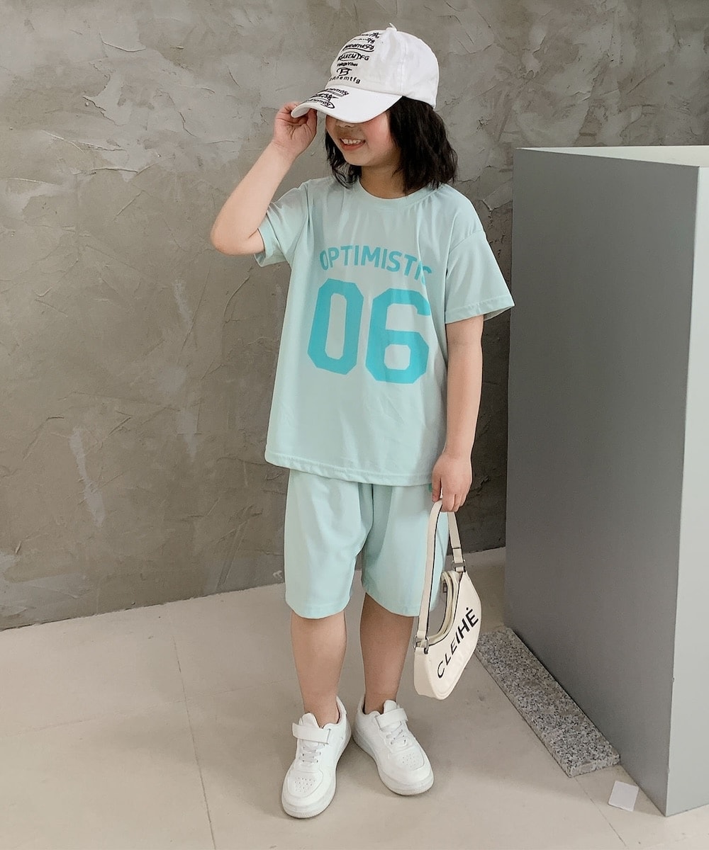 [�}���C]�yaimoha-KIDS-�z�L�b�Y �i���o�[���ST�V���c�{�n�[�t�p���c�Z�b�g/�A�C���n�iaimoha�j �O���[��