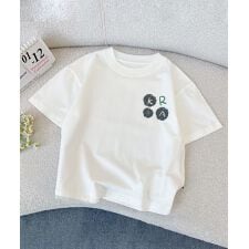 【aimoha-KIDS-】プリントTシャツ