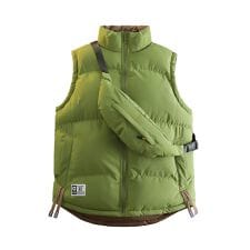 アイモハ(aimoha)のバック付きリバーシブル中綿ベスト