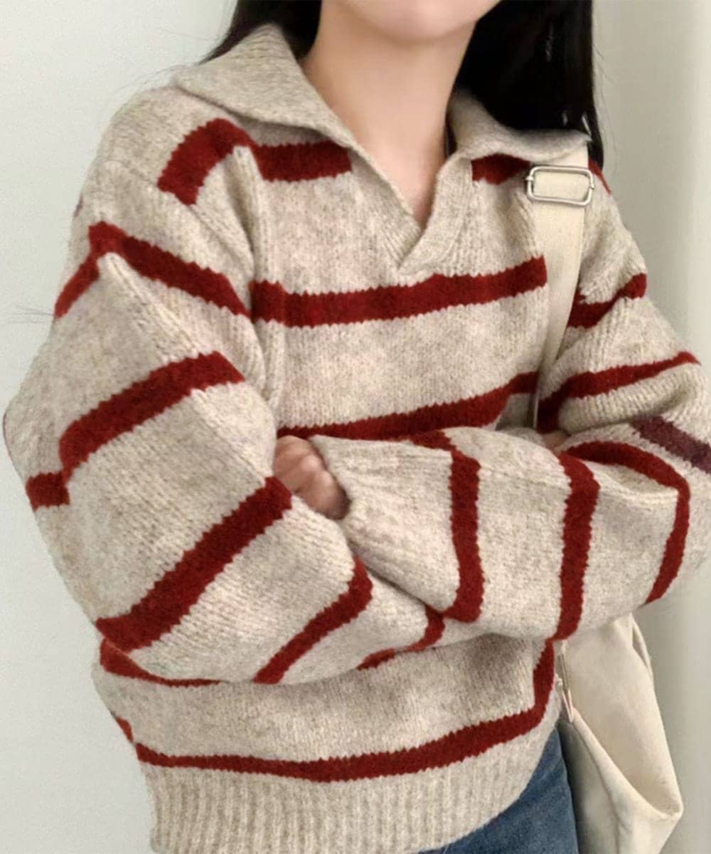 palomawool ボーダーニット palomawool ボーダーニット - メルカリ