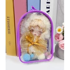 キーホルダー付きクリアポーチ