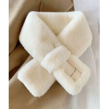 もこもこティペットボアマフラー