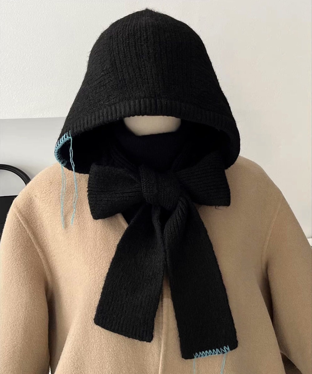 ニットバラクラバ風フード付きマフラー | アイモハ(aimoha) | マルイ