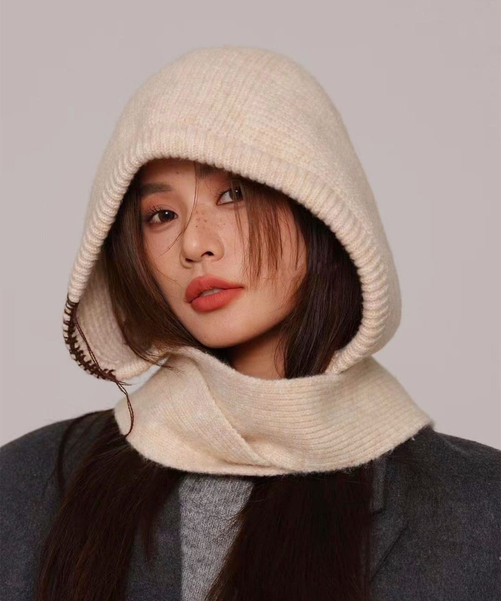 ニットバラクラバ風フード付きマフラー | アイモハ(aimoha) | マルイ