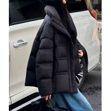 ショート丈キルティングダウンジャケット