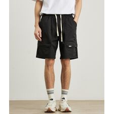 aimoha outdoor ユニセックス　ウエスト紐付き ショートパンツ ハーフパンツ (SS)