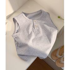 【aimoha-KIDS-】キッズタンクトップ (SS)