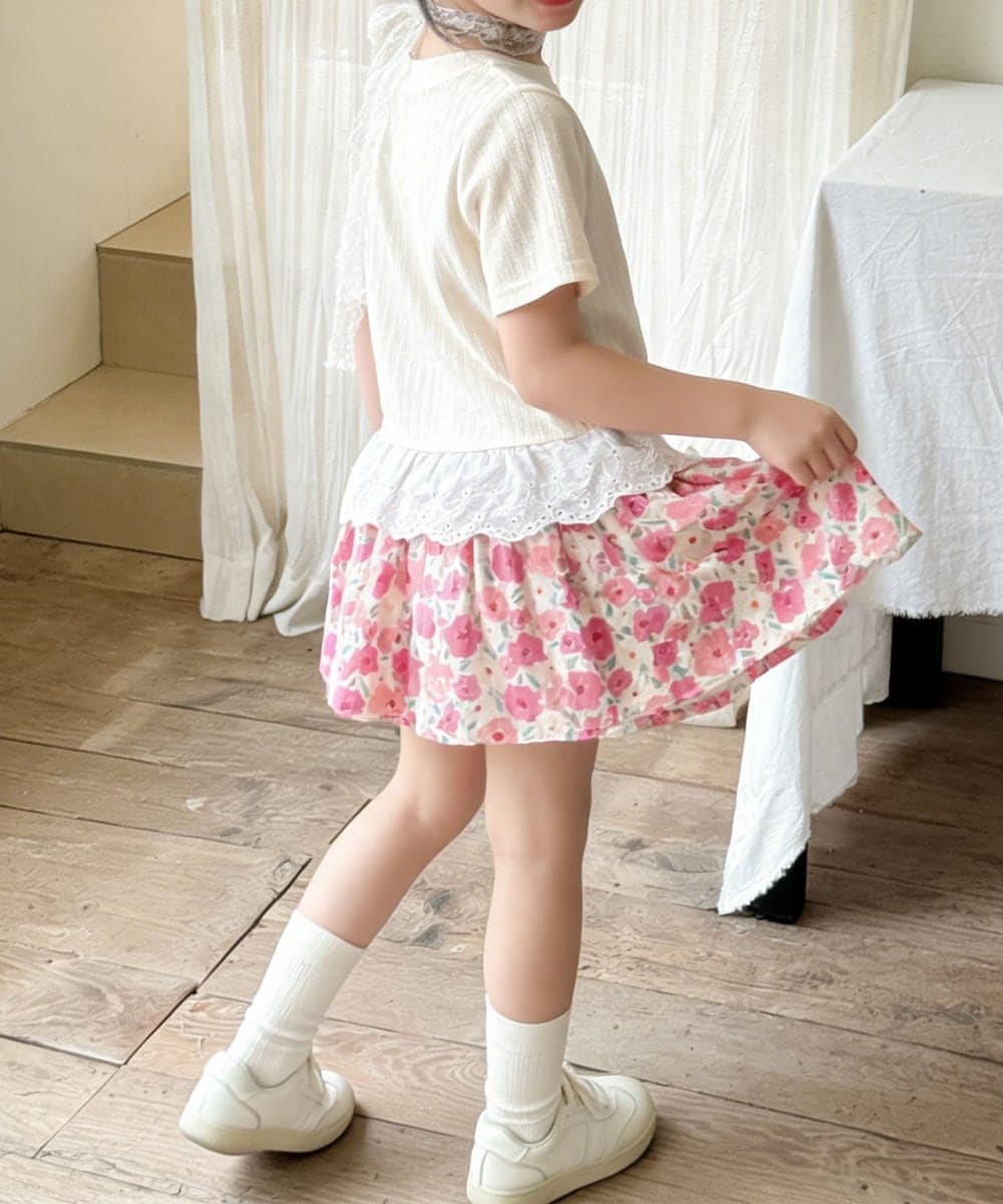 [�}���C]�yaimoha-KIDS-�z�t�����[�K�[�f�� �t���A�V���[�g�p���c/�A�C���n�iaimoha�j ���b�h