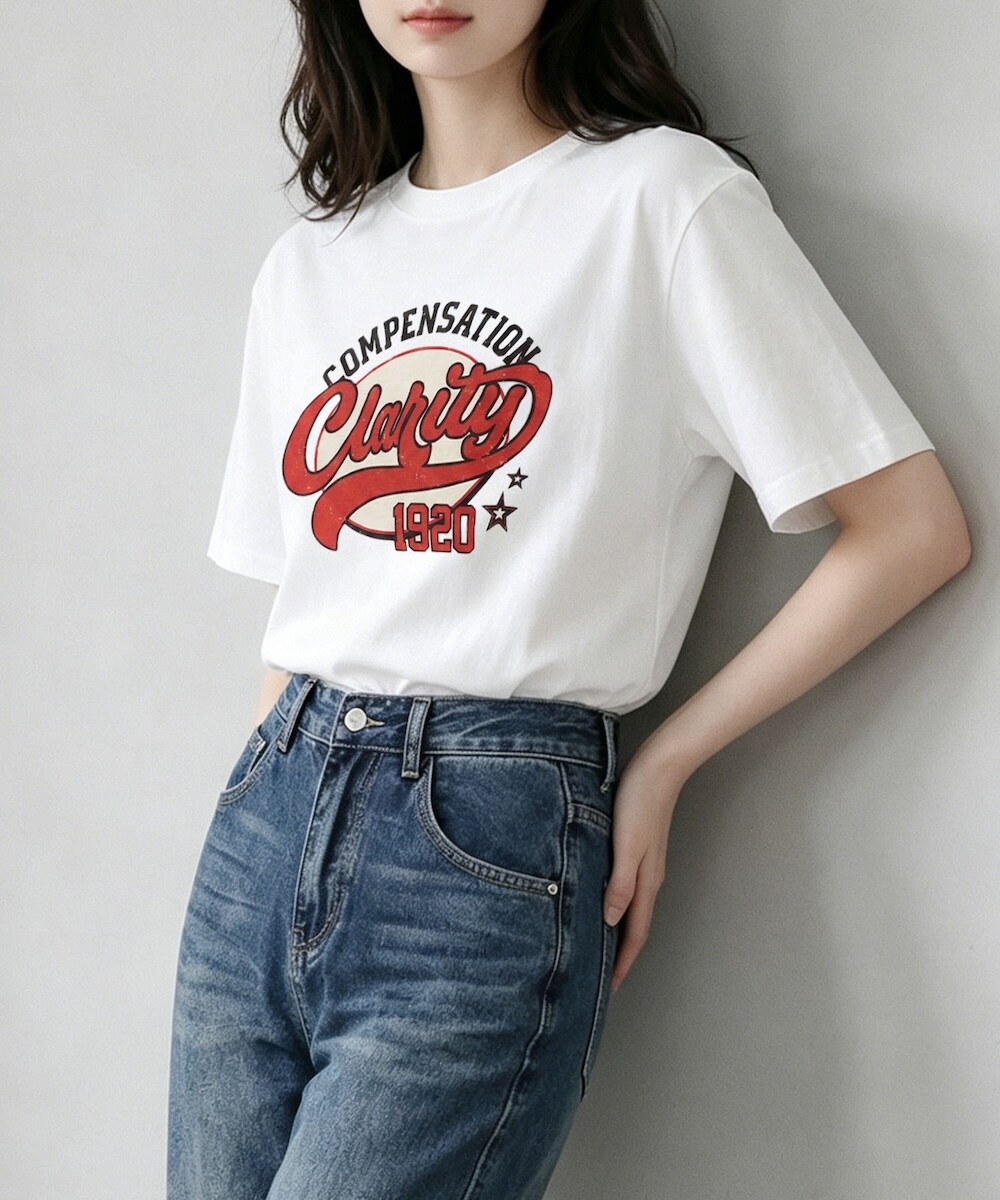 ヴィンテージロゴプリントTシャツ | アイモハ(aimoha) | マルイウェブ