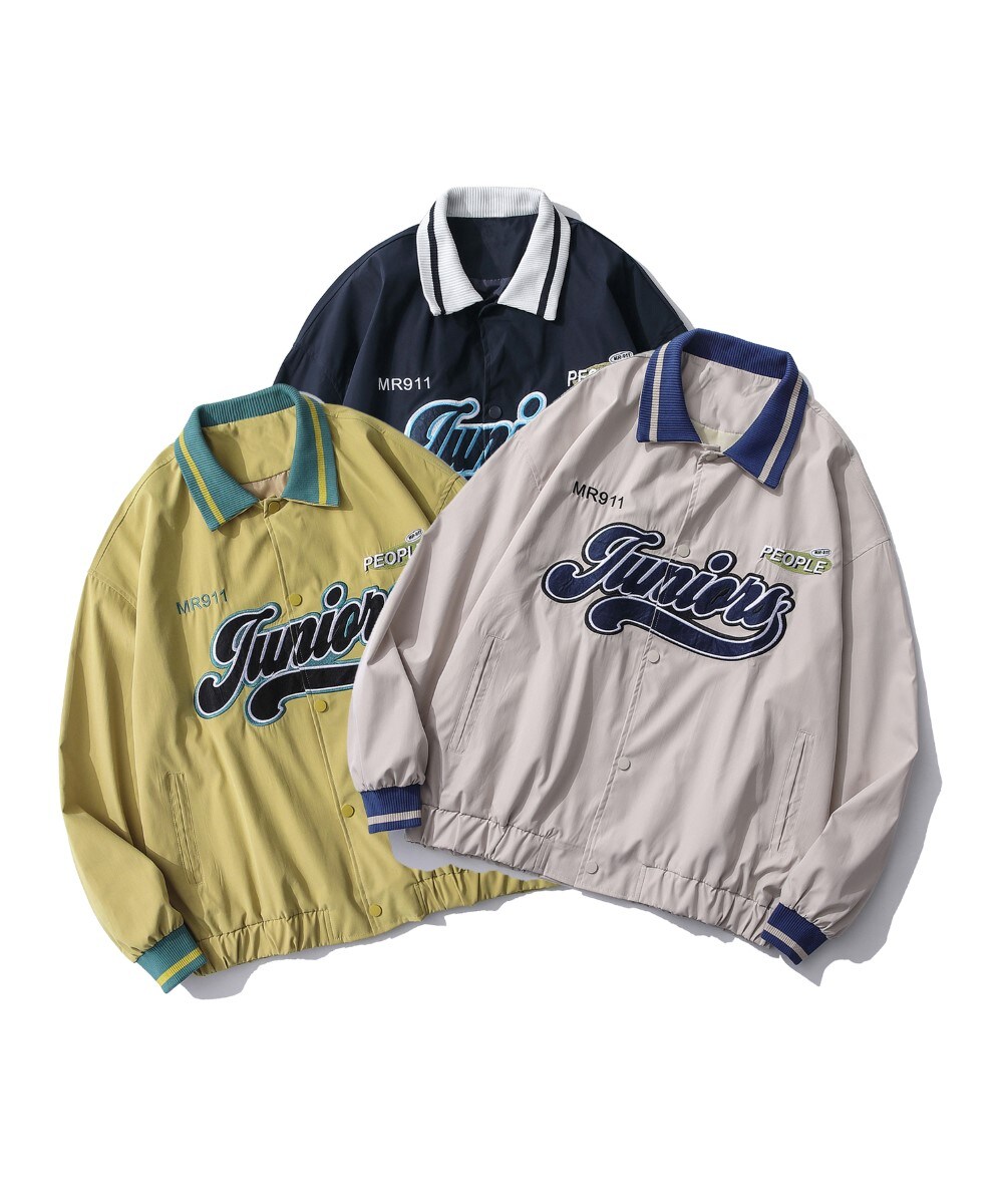 HOOK】【新作】 アメカジワークシャツ風コーチジャケット | フック