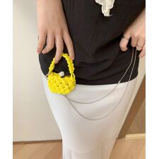 フック(HOOK)のミニかぎ編みハンドバッグ