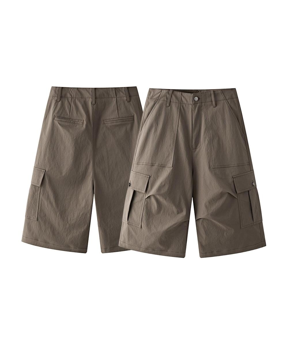 ScoLar スカラー チュールとラインテープのカーゴパンツ | スカラー