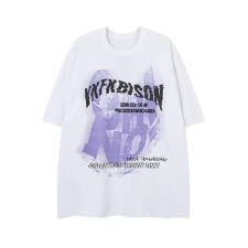 フック(HOOK)のレタープリントTシャツ