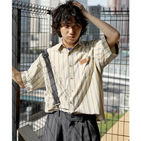 [^:HKNTss435a]Be[WCNȃXgCvڂ䂭AjZbNXŒrbOVcBÒ̃gȔzFXgCvɁÃU[pb`ƃuhS^OANZgB悭ƂrbOVGbgŁAtɉHD邾łȂꊴ̂X^CO܂BʋC̗ǂƂfފŁAtăV[YɂKȒSnBTVc^N̏ォHD邾ŁAÑC[hX^CɁBy|CgzEjZbNXΉ̃rbOVGbgEBe[WXgCvEU[pb`S^OtfUCEyʂŔ̗ǂfފM:g73 g63 59 22.5L:g75 g66 61 23XL:g77 g68 62 23.5