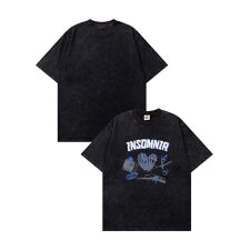 HOOK -original-　ヴィンテージ風ウォッシュプリントビッグTEE