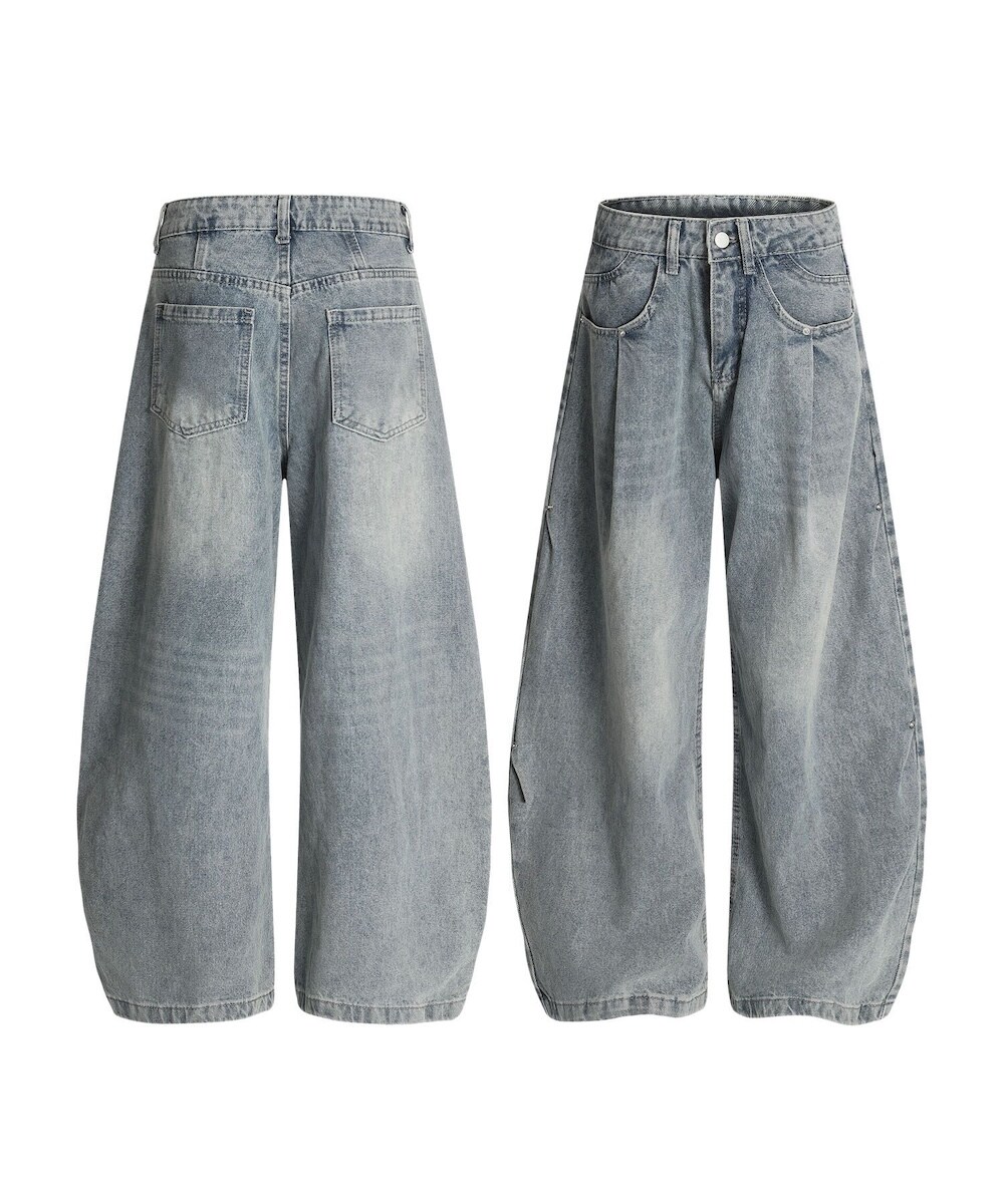 DIESEL クラッシュダメージ加工 デニムパンツ 透かし切替 ブルー DIESEL ディーゼル ジーンズ デニム パンツ メンズ クラッシュ
