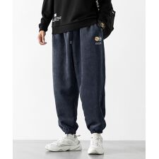 HOOK -original- マーガレット刺繍コーデユロイ裾絞りパンツ