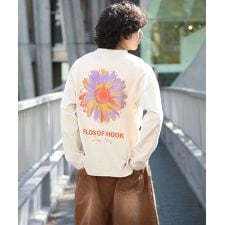 HOOK -original-　ポップマーガレットバックプリントロンTEE