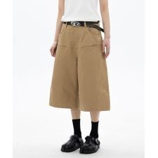 【ユニセックス】バギーシルエットワイドショートパンツ