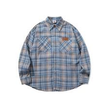 HOOK -original-　レトロ古着風 チェック柄オーバーサイズシャツ