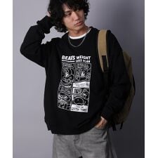 HOOK -original-　コミックプリント スウェット