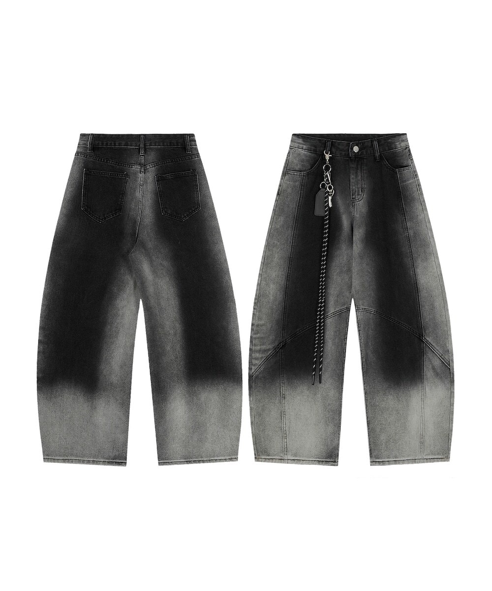 rehacer : Paint Dot Denim Pants / ペイント ドット デニム