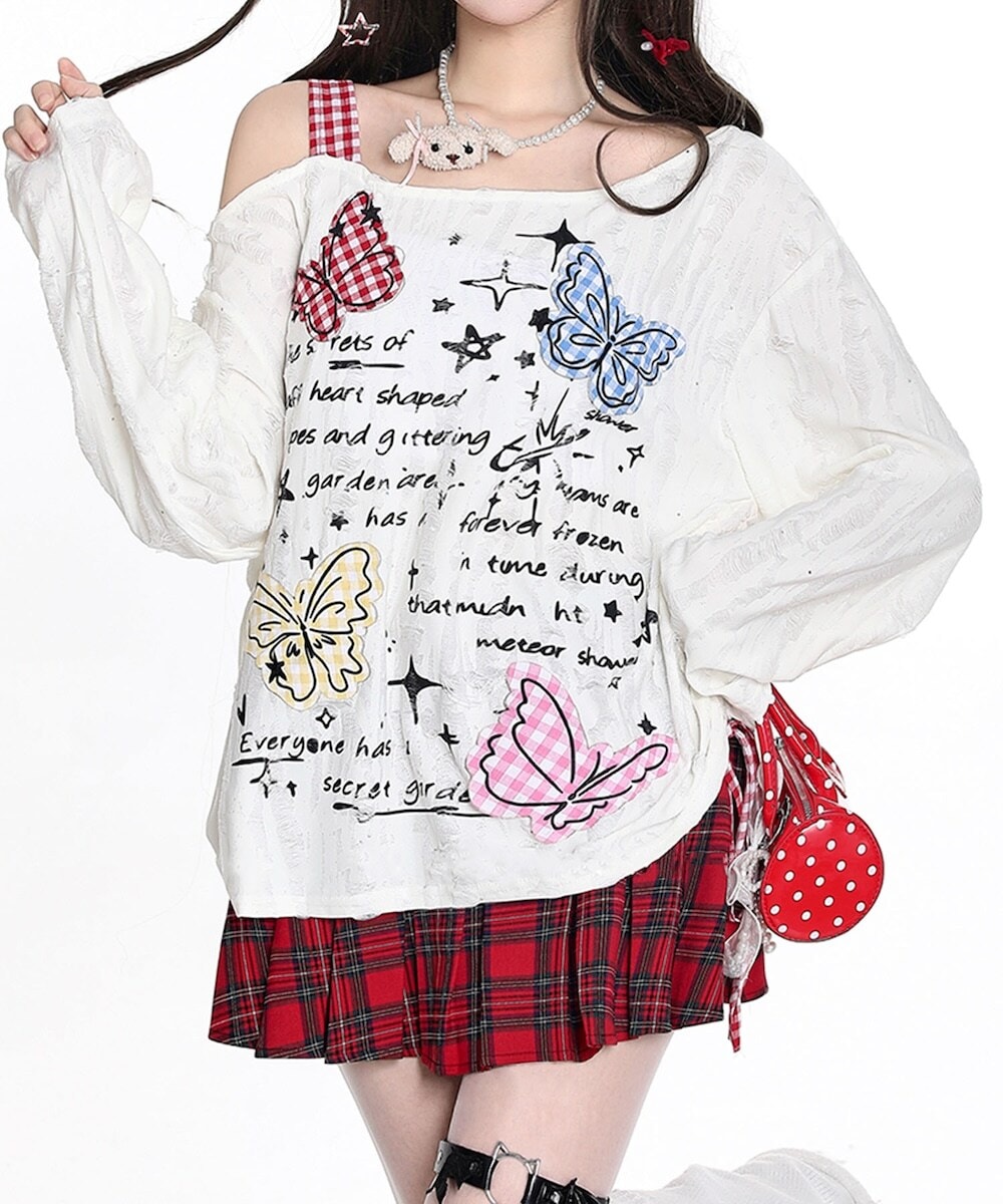 [}C]HOOK for girls Y2K o^tC × [XAbv OX[u gbvX/tbNiHOOKj Cgx[W