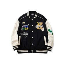 HOOK -original-　アメカジサガラ刺繍スタジャンジャケット