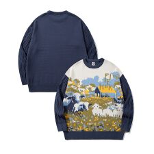 HOOK -original-　牧場柄ニット