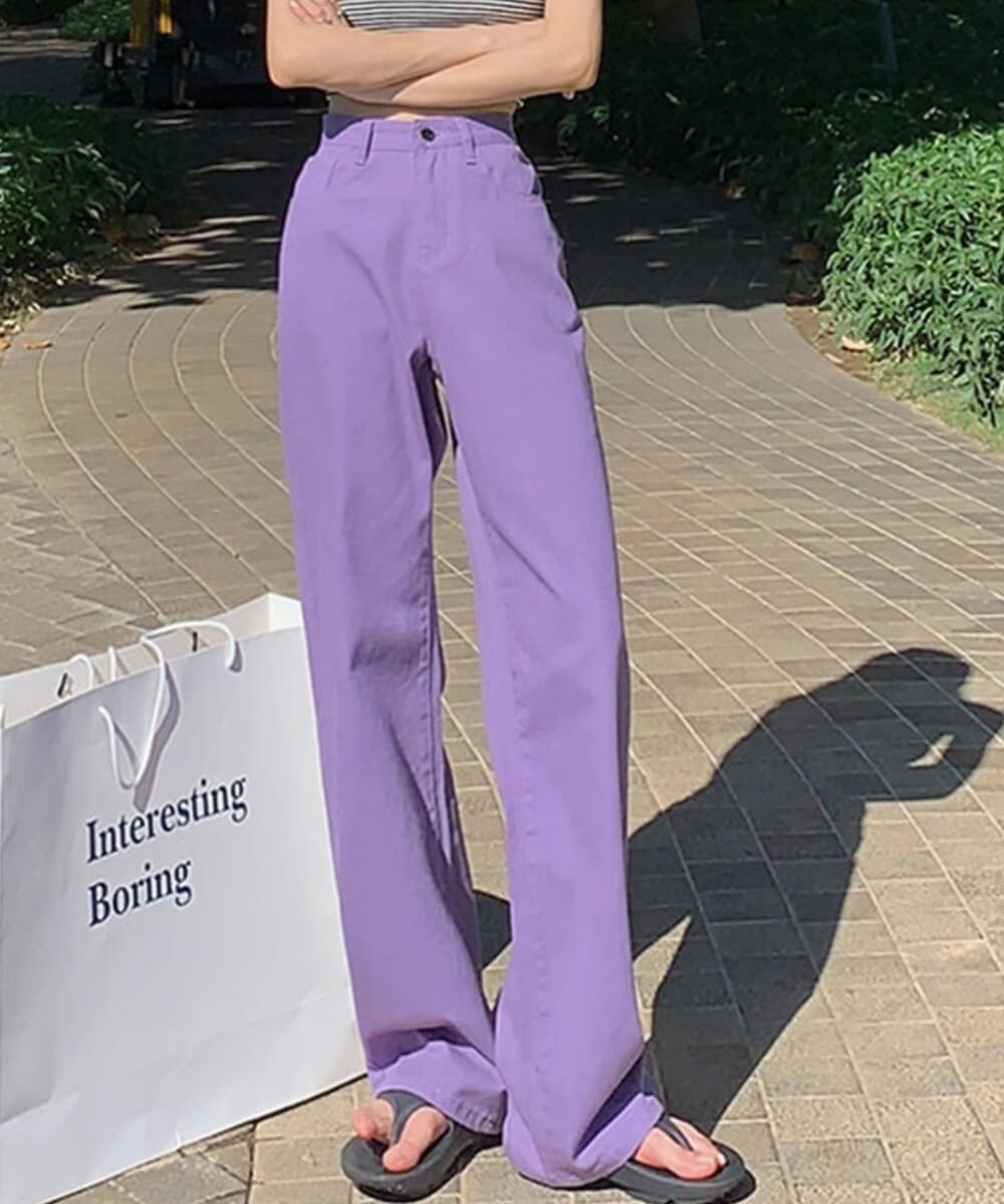 パンツ (紫色・パープル系) の一覧 | マルイウェブチャネル