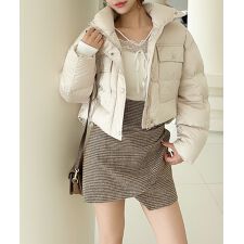 【Jasmine】ボリュームダウンジャケット ショート丈