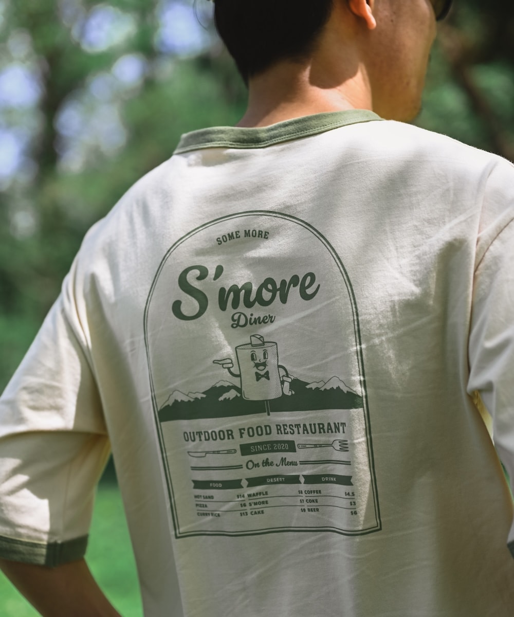 カットソー S'more diner ringer T-shirt gry S'more diner ringer T-shirt gry | スモア(S'more) | マルイ