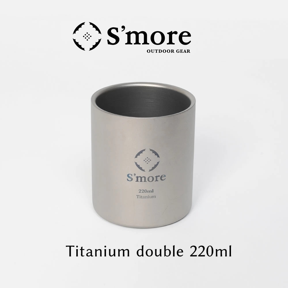 [}C]Titanium Double Cup 220ml/XAiS'morej Vo[