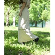 S'more　2-Way Nylon Long Skirt スカート