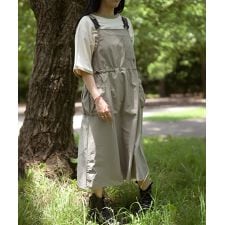 S'more　Strap Long Skirt with Large Pockets ロングスカート