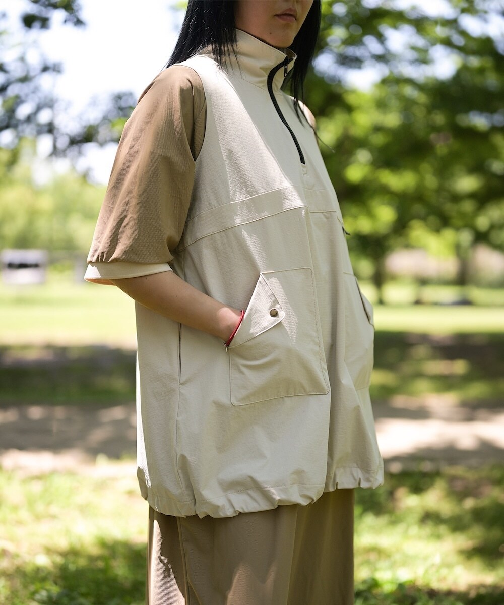 S'more　Utility Half-Zip Drawstring Vest ベスト S'more Utility Half-Zip Drawstring Vest ベスト | スモア(S