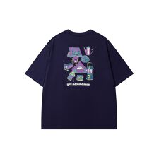 Pop Color Gear Back Print Tee ポップ配色ギアバックプリント半袖Tシャツ