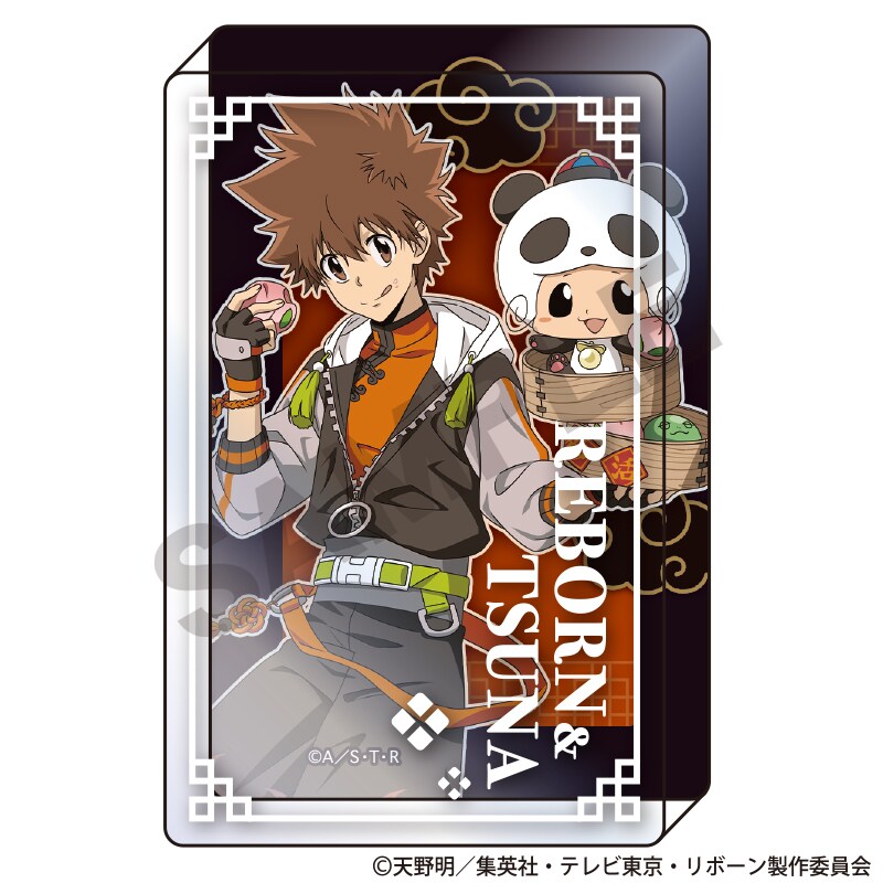 家庭教師ヒットマンREBORN! フォトジェニ缶バッジ リボーン_沢田
